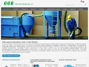 Odpylanie przemysłowe w ofercie GGK Wieland Polska